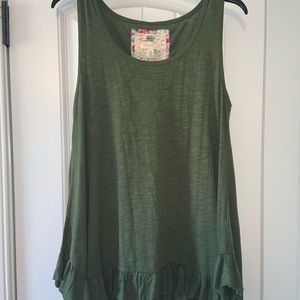 Army Green Tank Top!